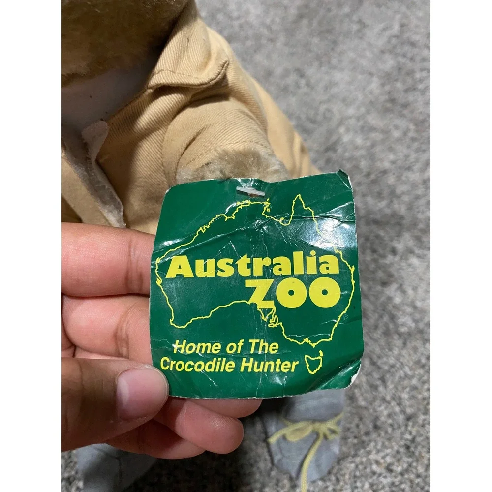 Australia Zoo Rusty Kangaroo Plush Unisex OS Tan Excellent Crocodile Hunter Toy